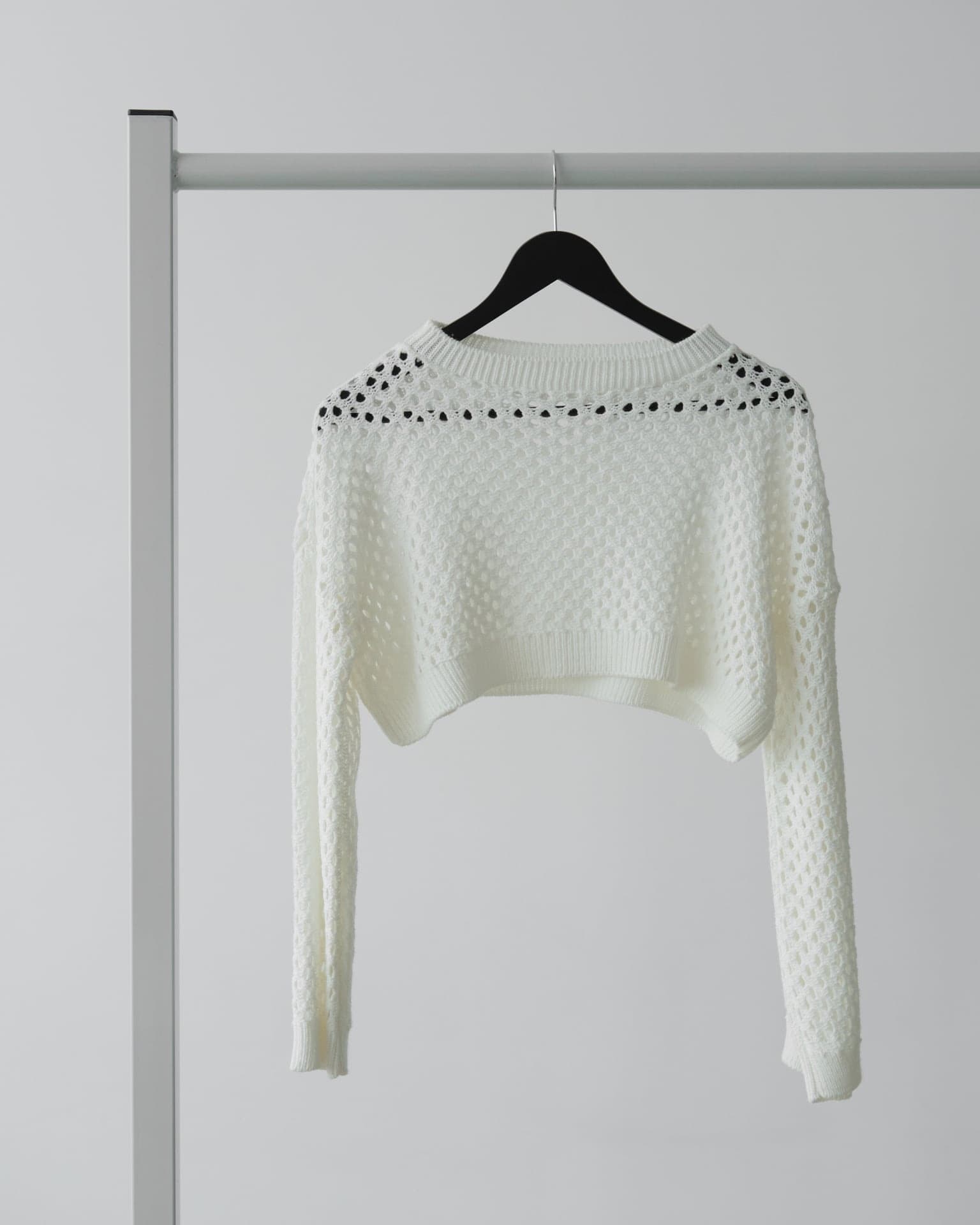 Ажурный свитер